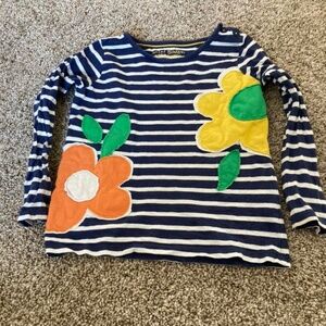Mini Boden long sleeve girl shirt size 2/3